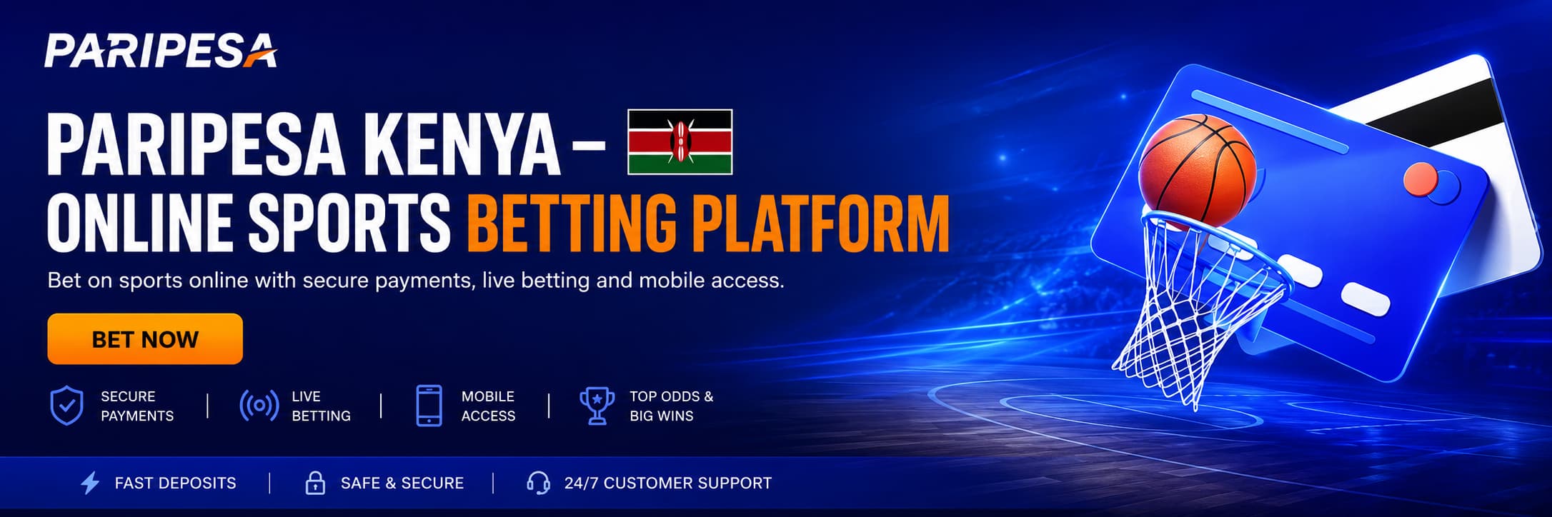 PariPesa Kenya online sports betting platform