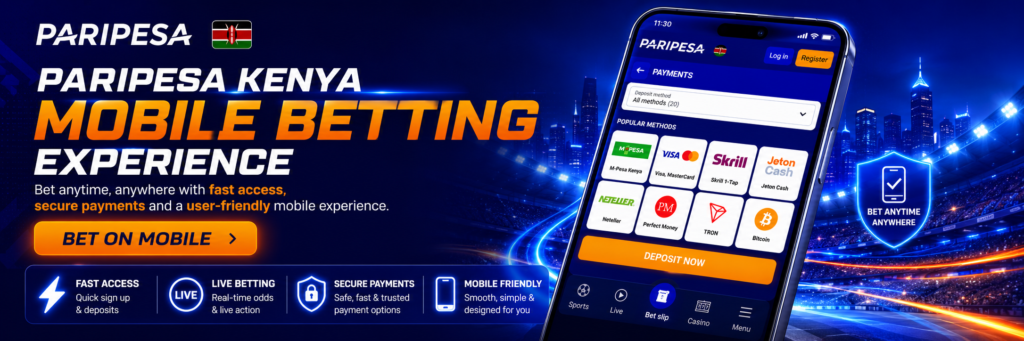 PariPesa app Kenya mobile betting experience